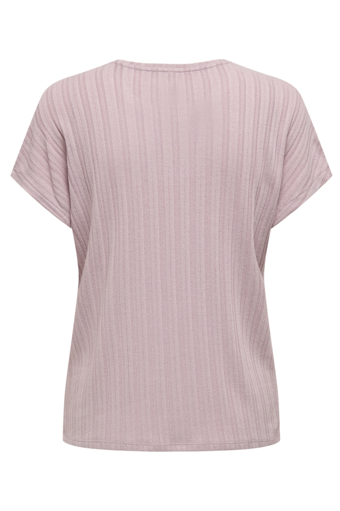 ONLIRINA S/S O-NECK TOP JRS NOOS 15349079 VIOLET ICE